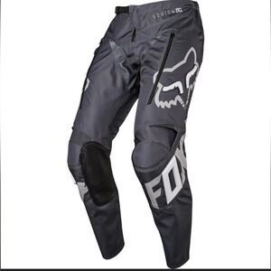 Fox Racing Men's Legion LT Off Road Pants Dark Grey Graphics Padded Zippers 32